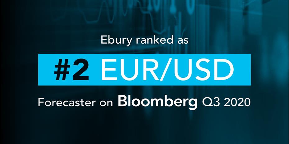 Η Ebury στη 2η θέση του BBG για τις προβλέψεις ισοτιμίας EUR/USD